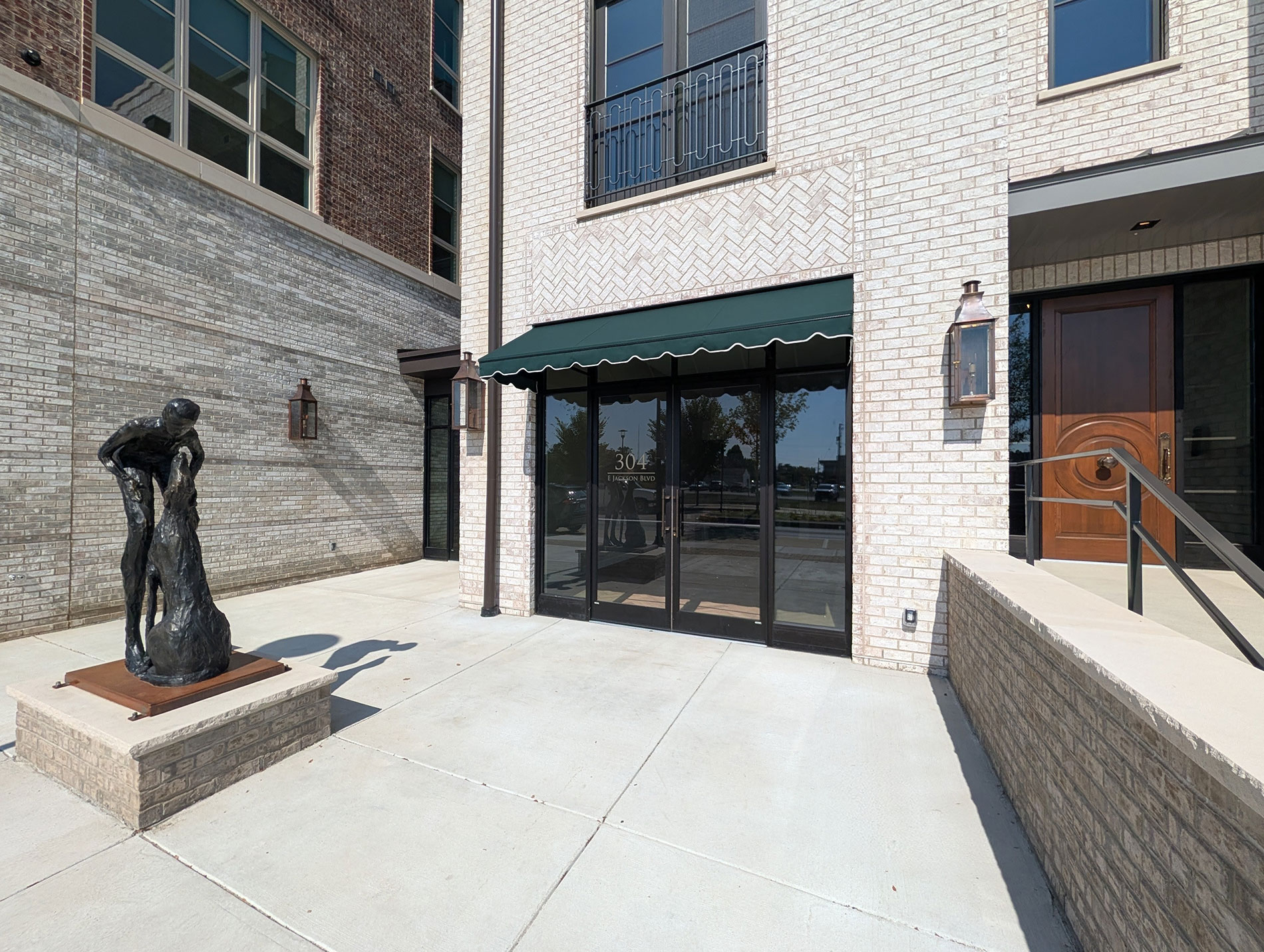 Leasing office front for The Delta