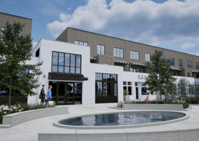 exterior shot of the Delta