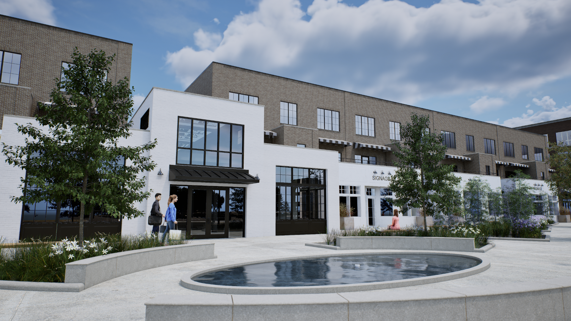 exterior shot of the Delta