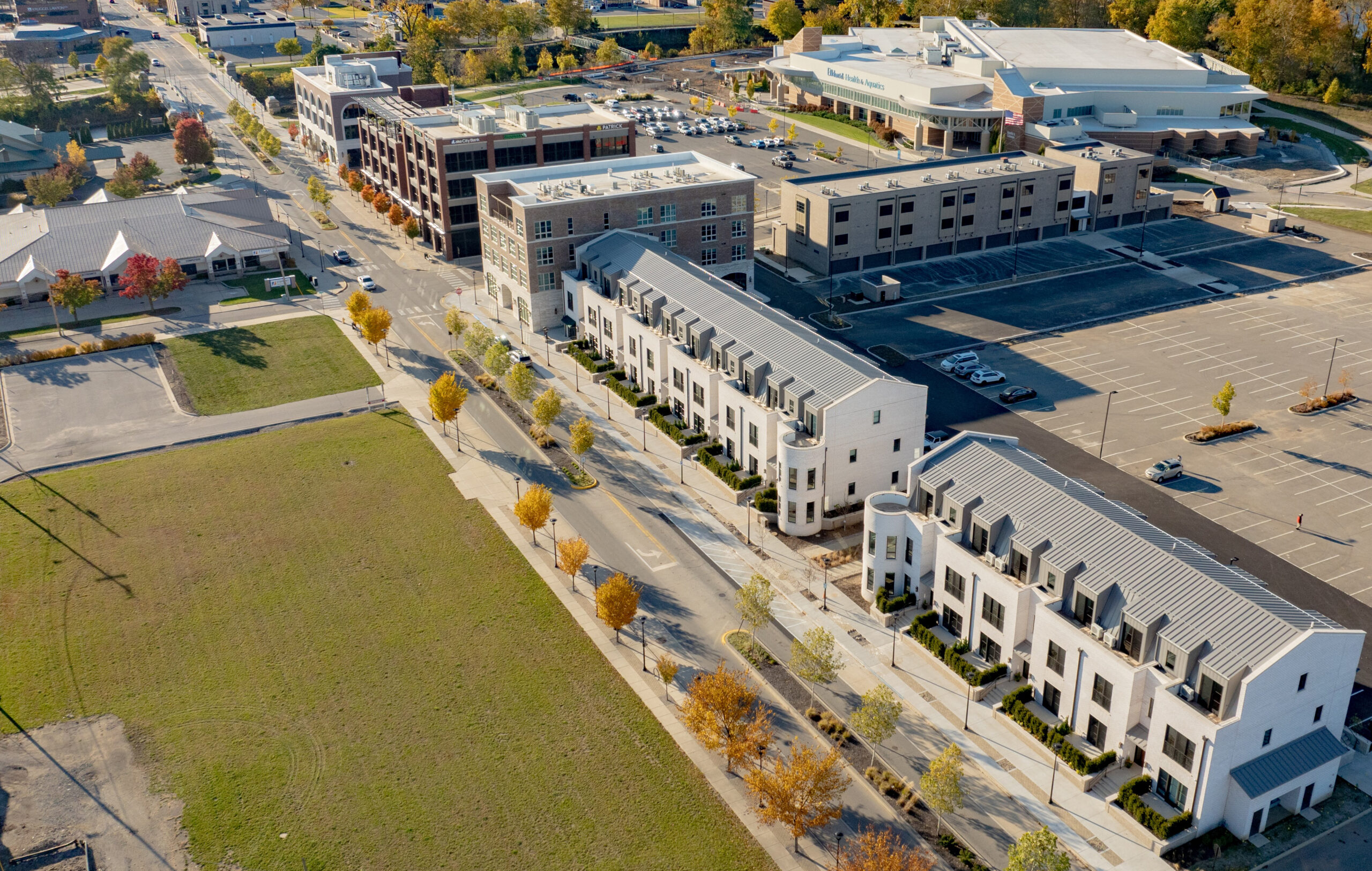 The Delta Community aerial image 